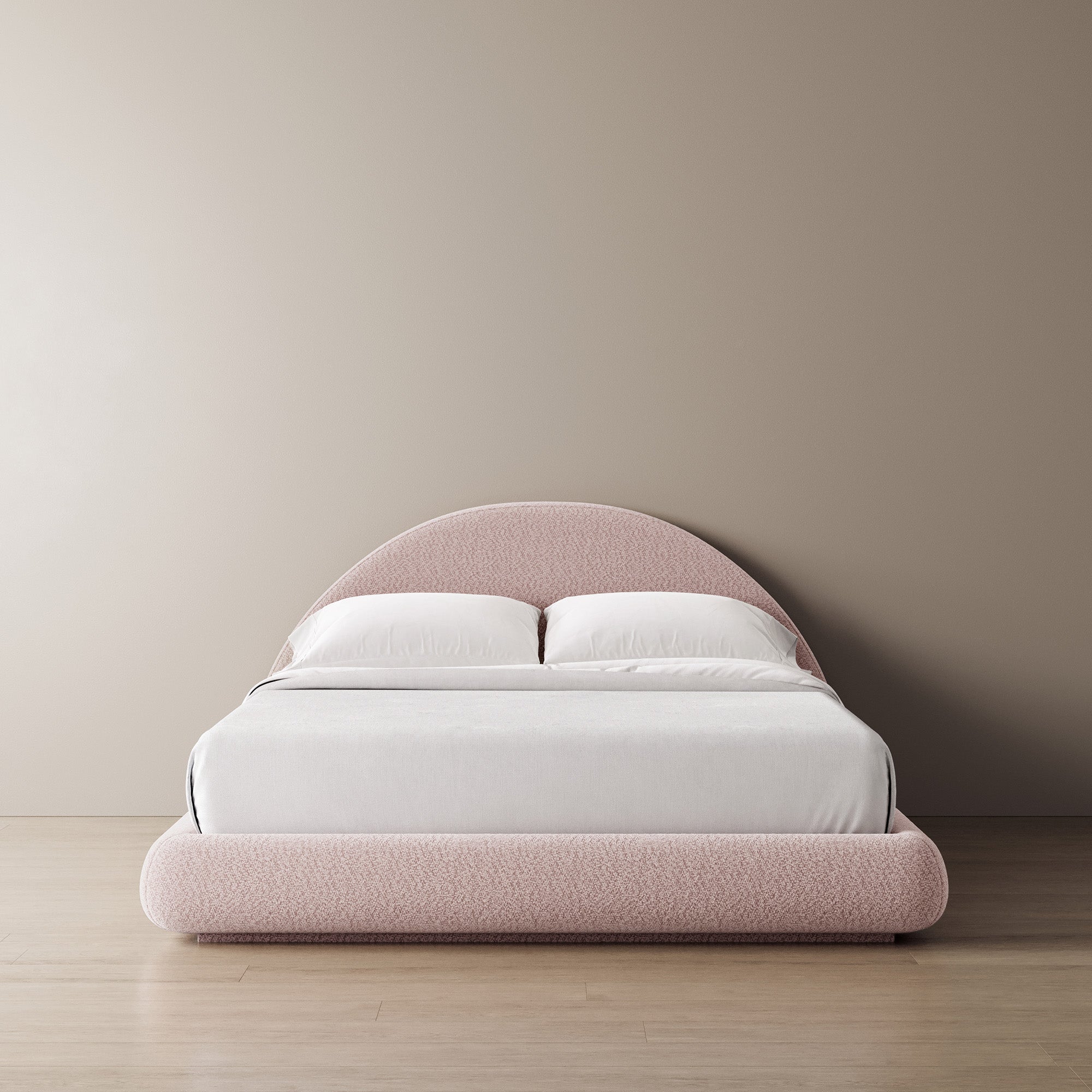 Floating Marshmallow Bed Frame Curved