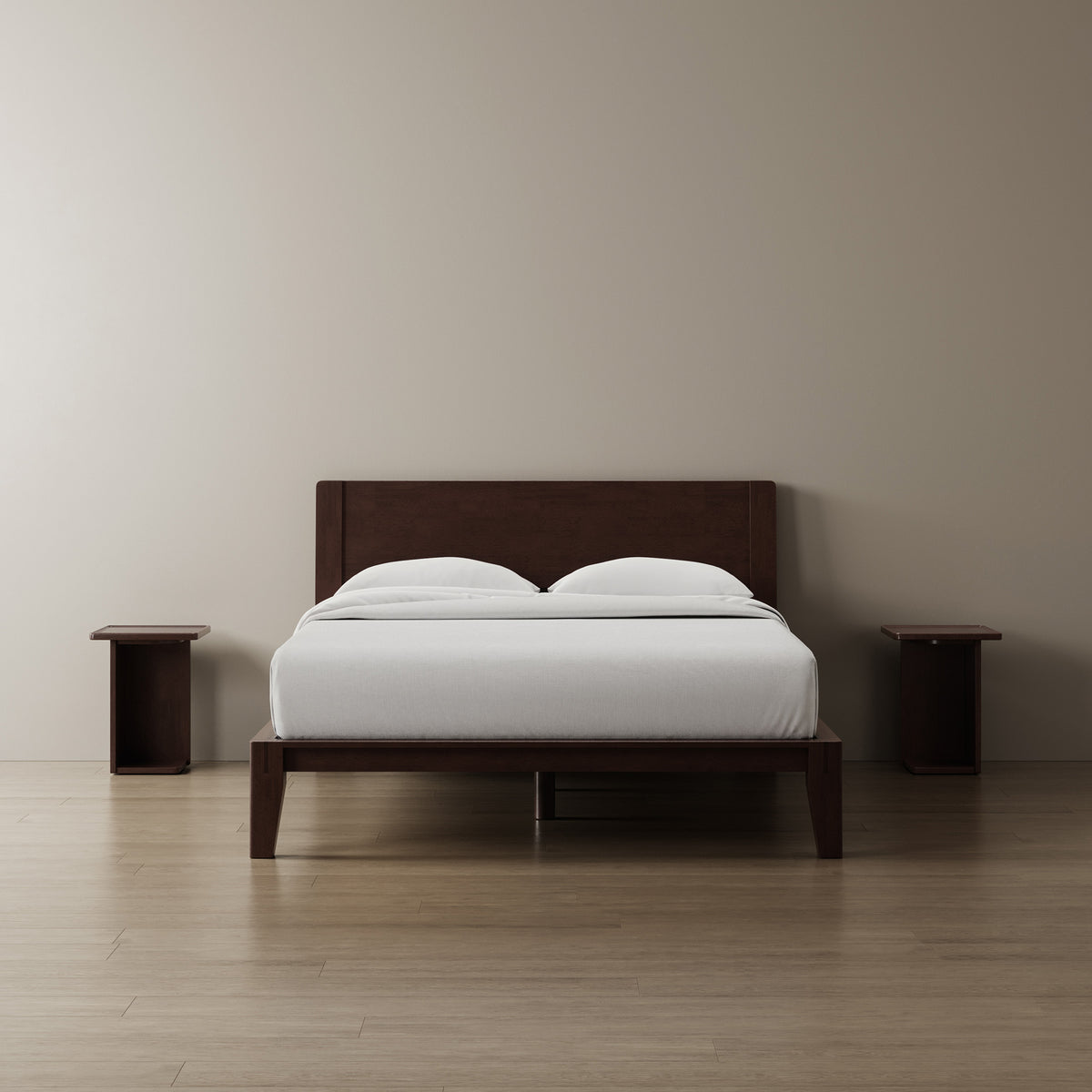 Connect Bed V2 + Headboard + 2 Bedsides
