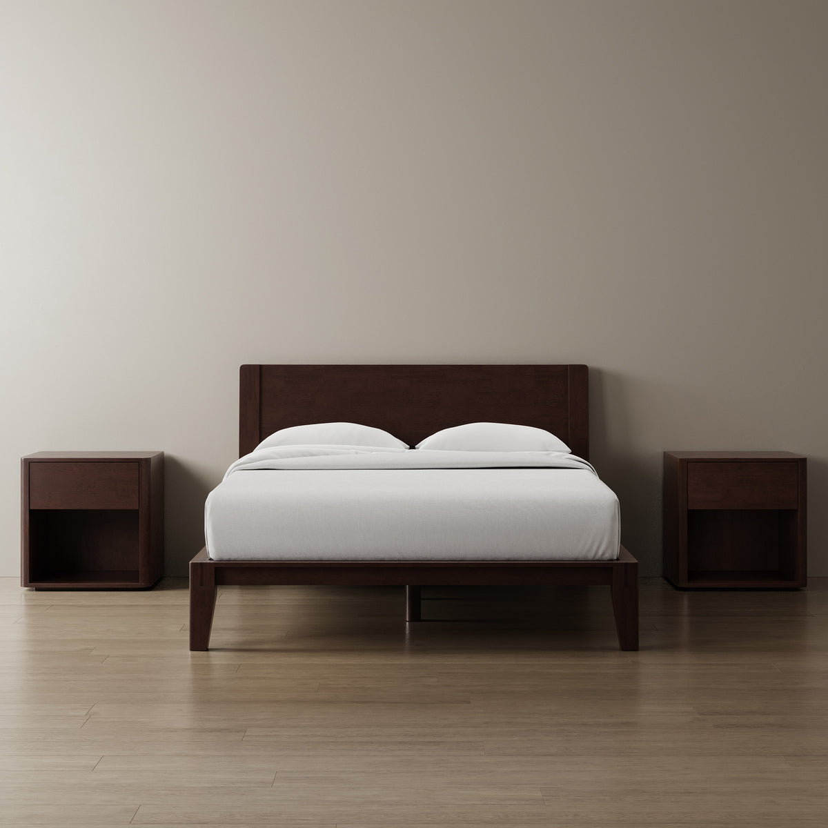 Connect Bed V2 + Headboard + 2 Bedsides