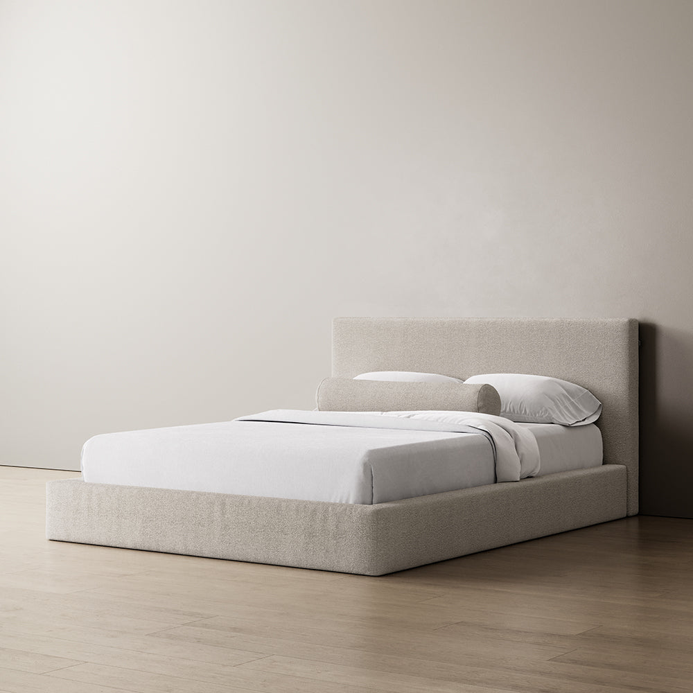 MARSHMALLOW BED FRAME - MOON ROCK