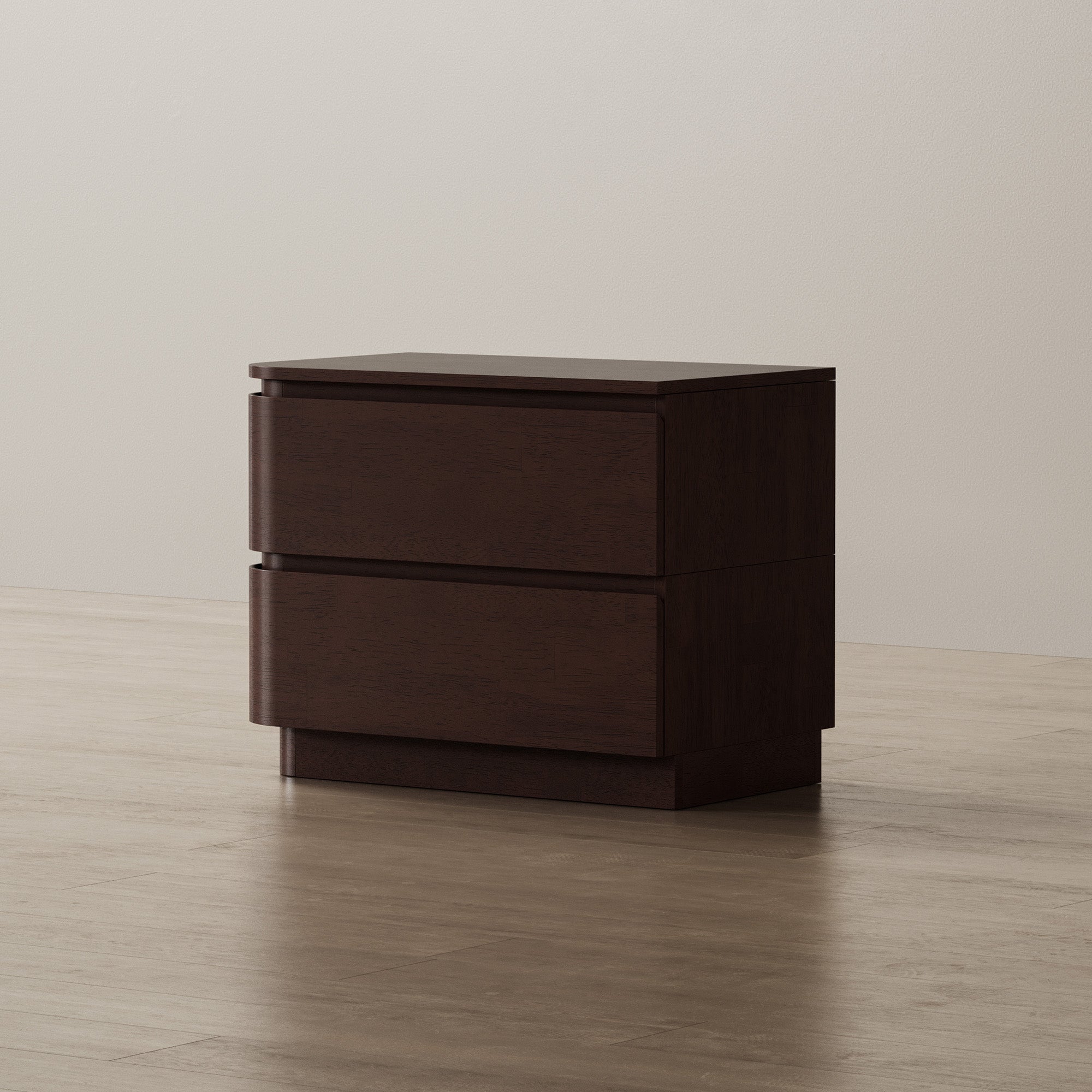 Curved Wide Nightstand