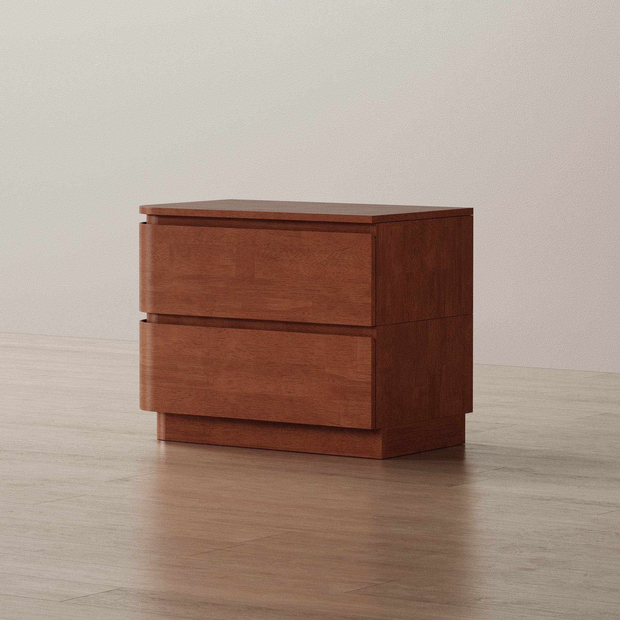 Curved Wide Nightstand