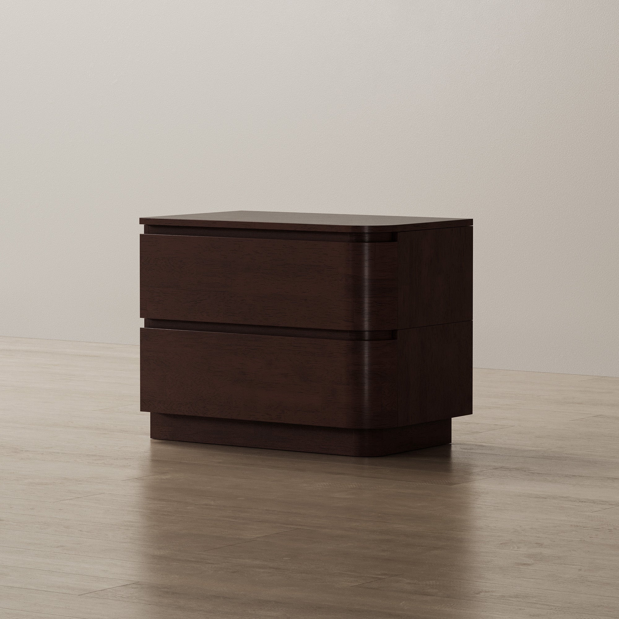 Curved Wide Nightstand