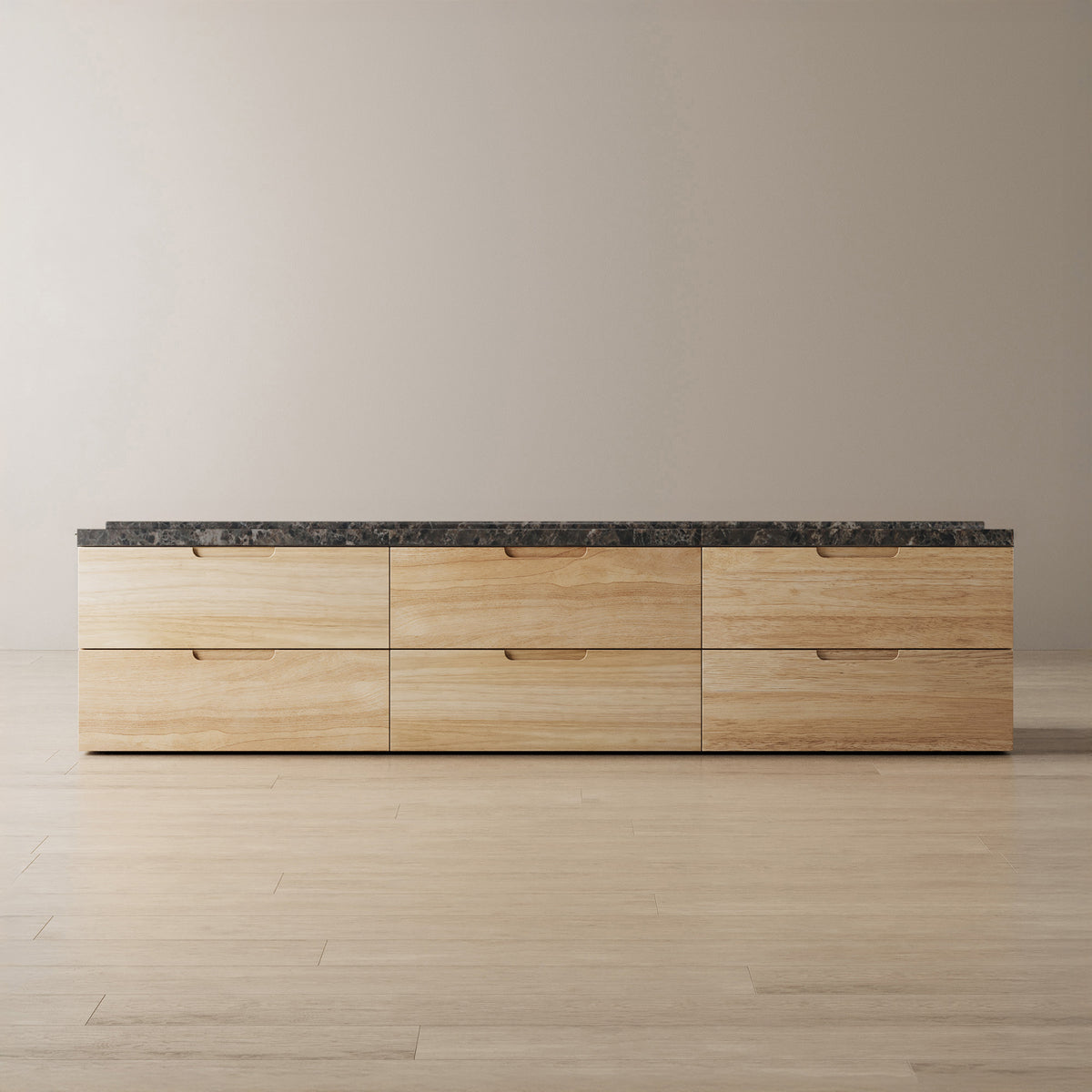 Connect Dresser + Marble Top, 2x3