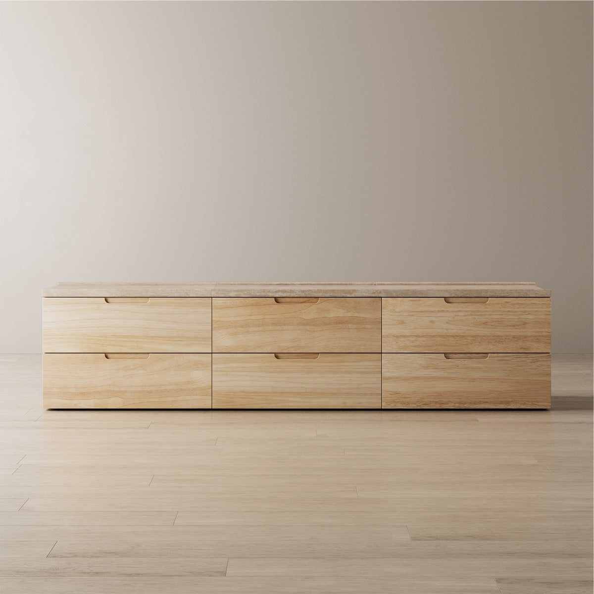 Connect Dresser + Marble Top, 2x3
