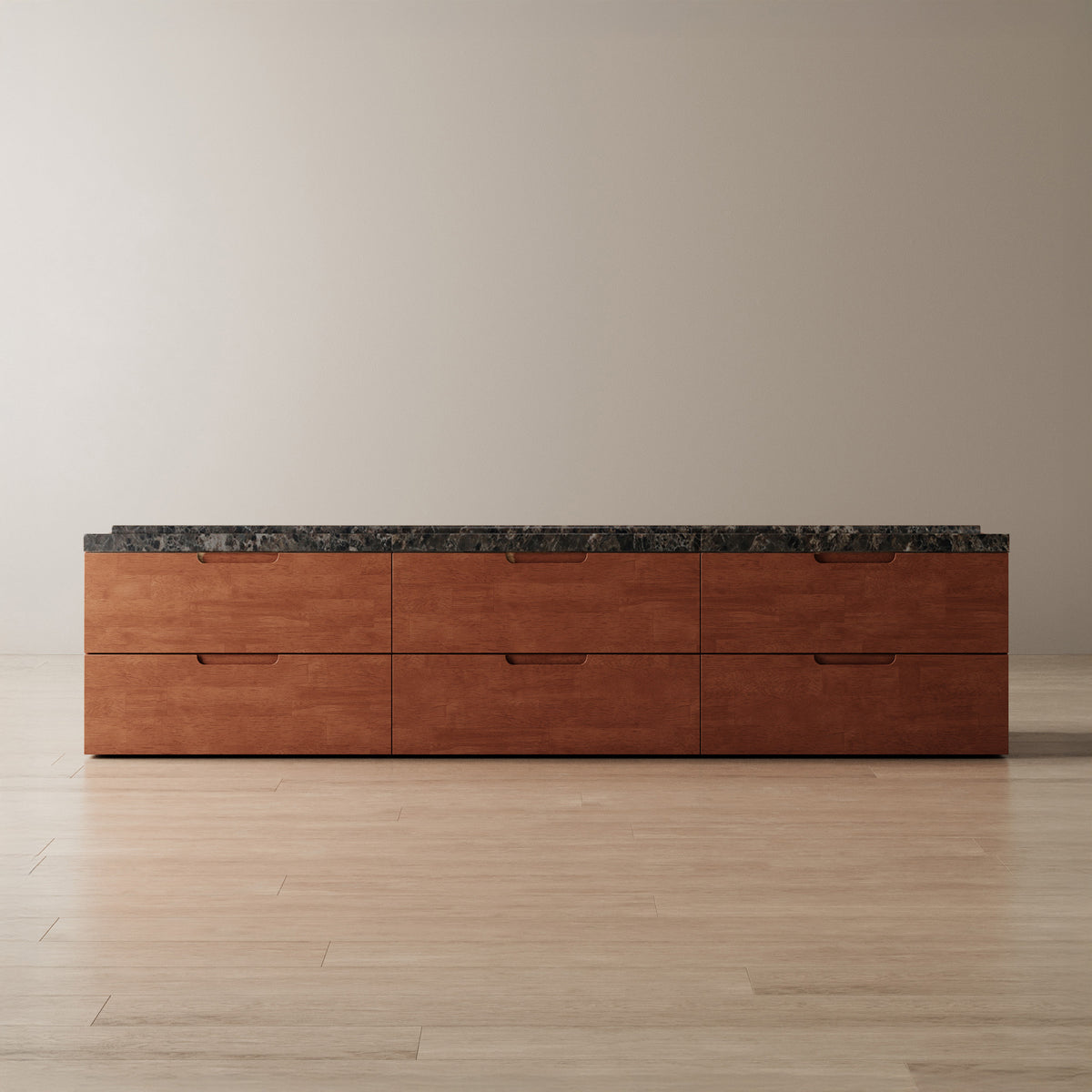 Connect Dresser + Marble Top, 2x3