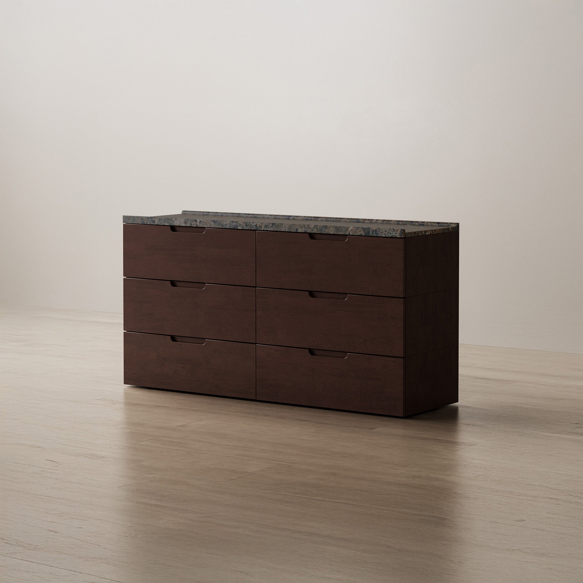 Connect Dresser + Marble Top, 3x2
