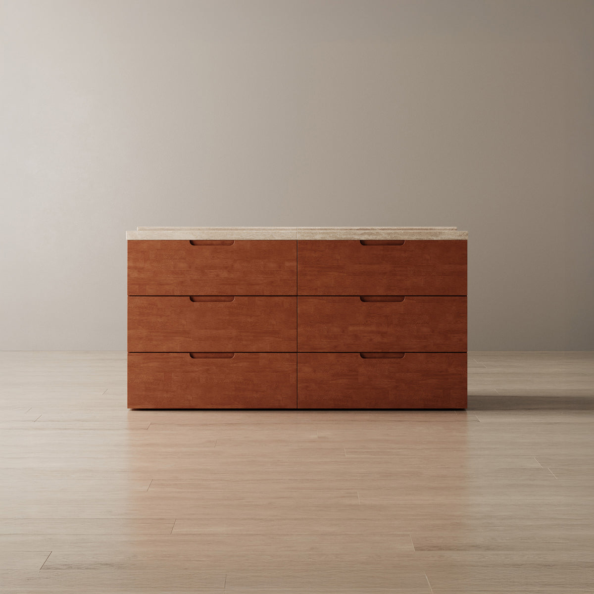 Connect Dresser + Marble Top, 3x2