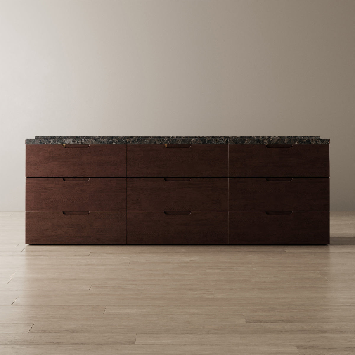 Connect Dresser + Marble Top, 3x3