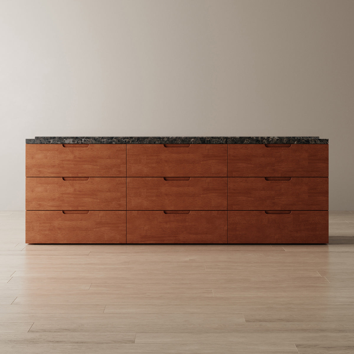 Connect Dresser + Marble Top, 3x3