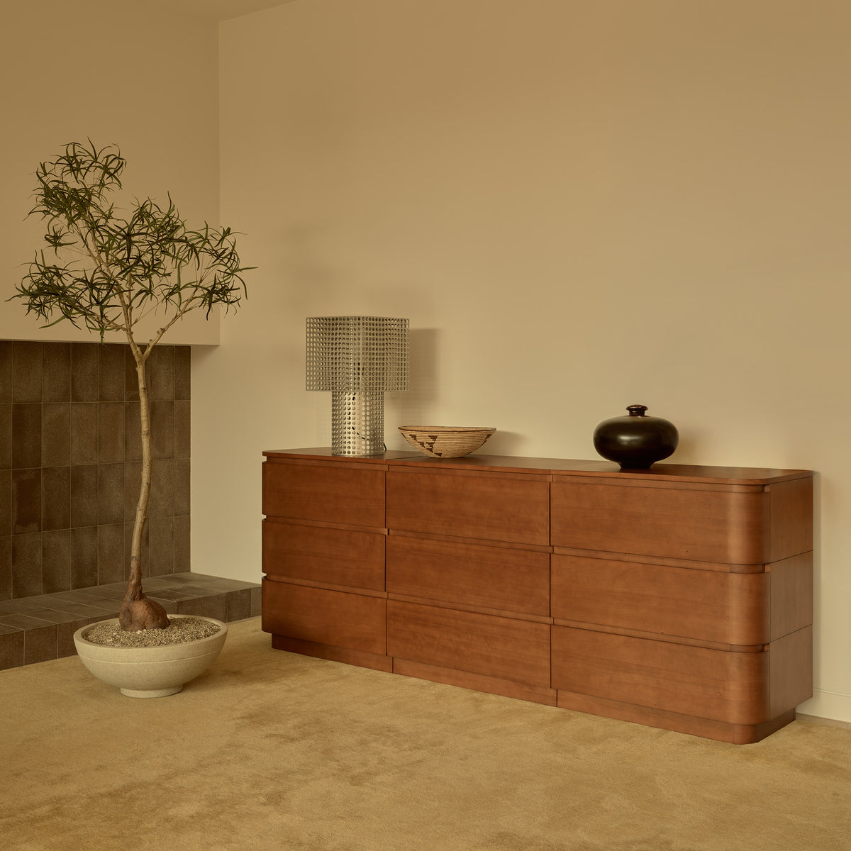 Curved Dresser, 3x3