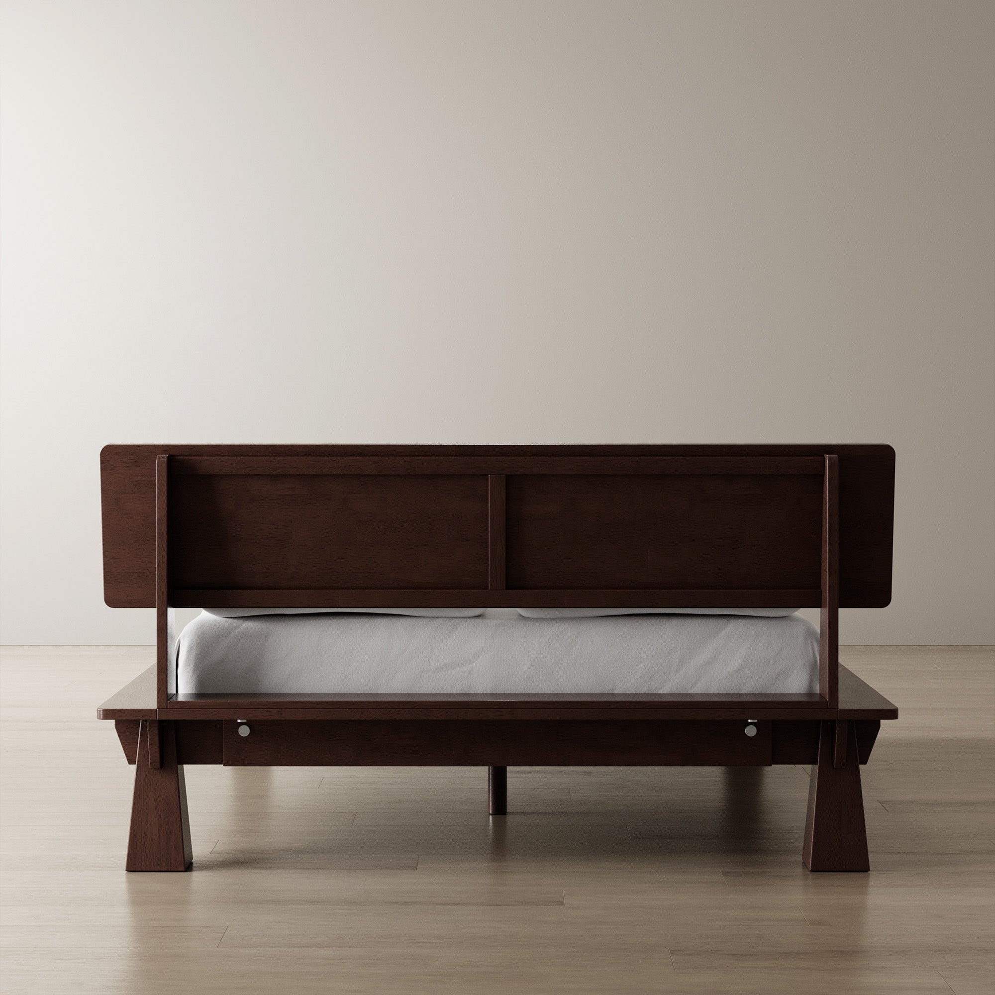 Platform Bed + Headboard