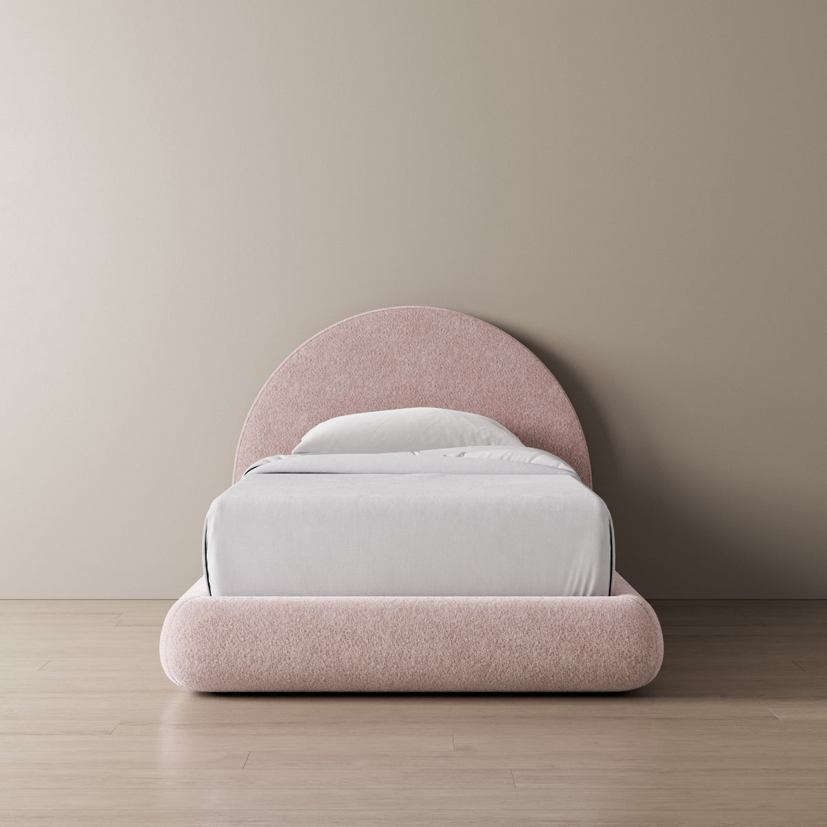 Single Marshmallow Bed Frame Curved