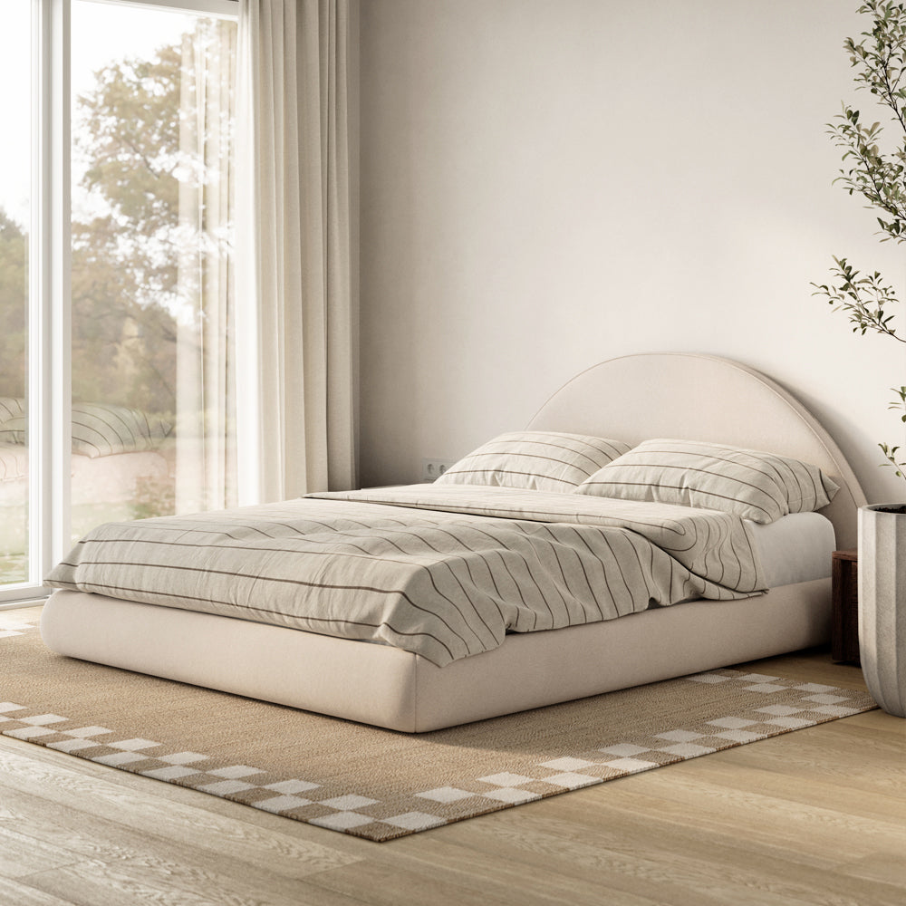 Marshmallow Bed Frame Curved