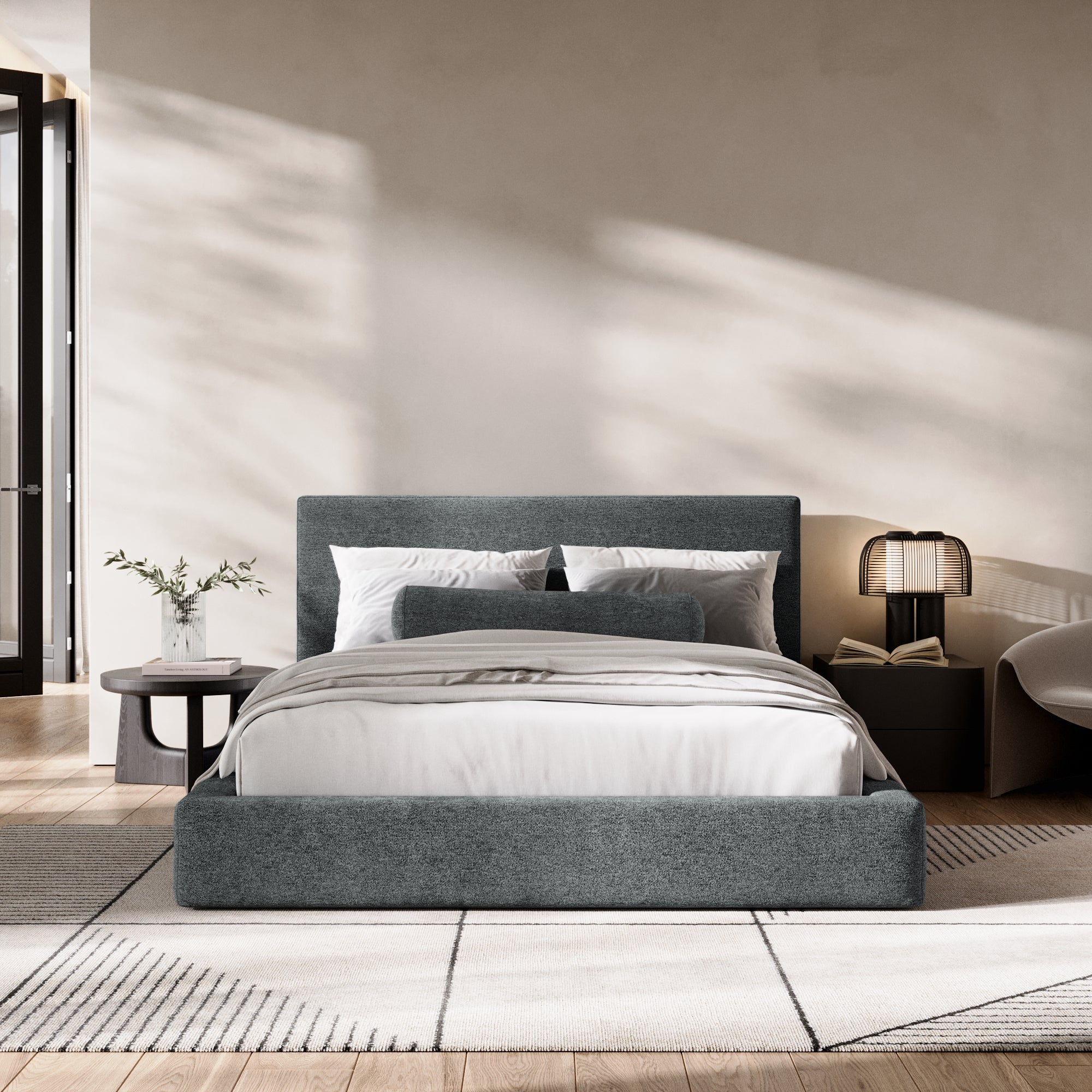 Marshmallow Bed Frame Original - Earl Grey