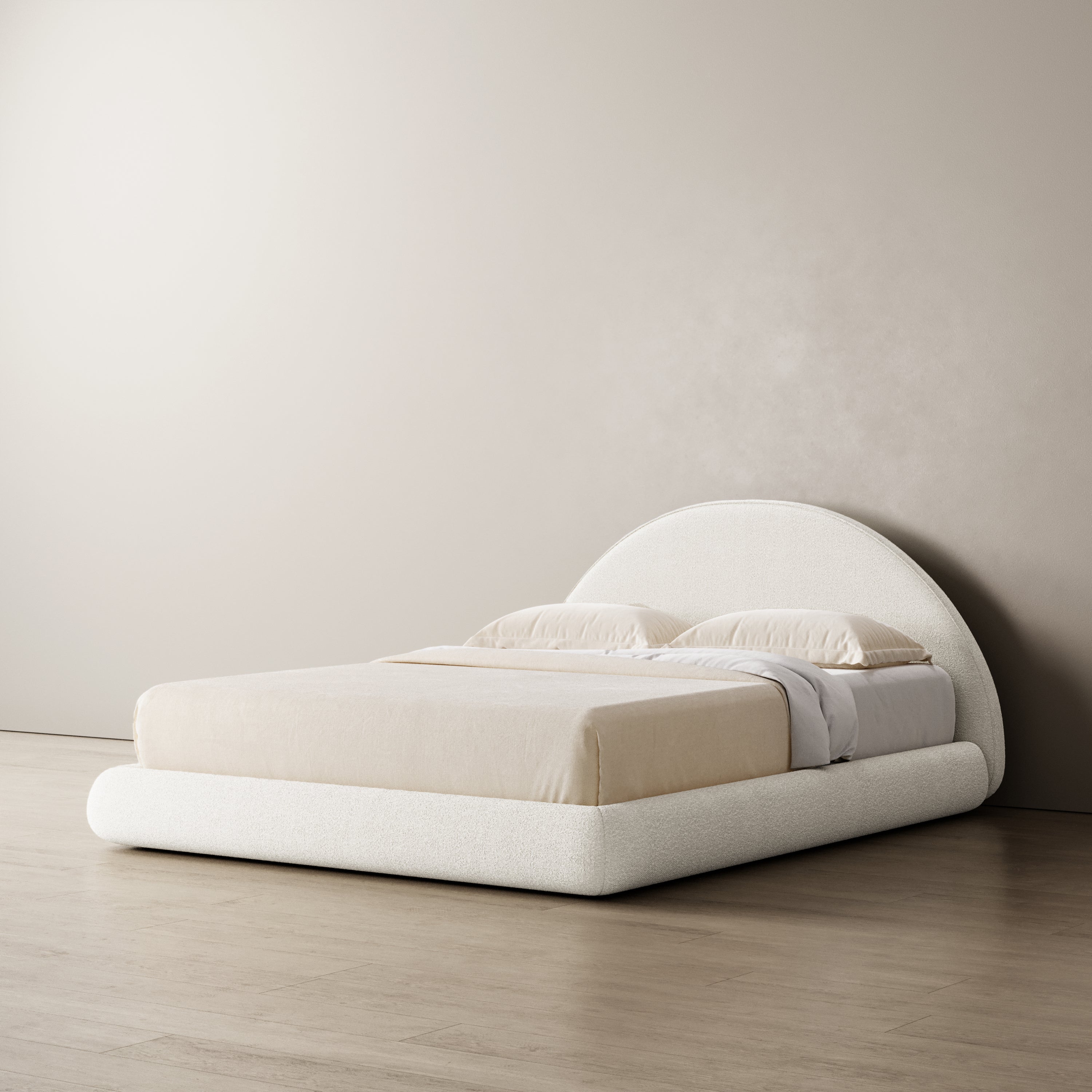 Marshmallow Bed Frame Curved