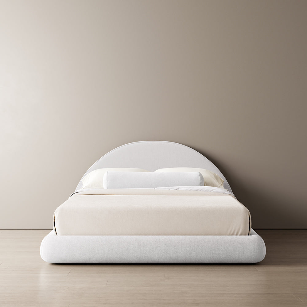 MARSHMALLOW CYLINDER PILLOW - DREAMY WHITE