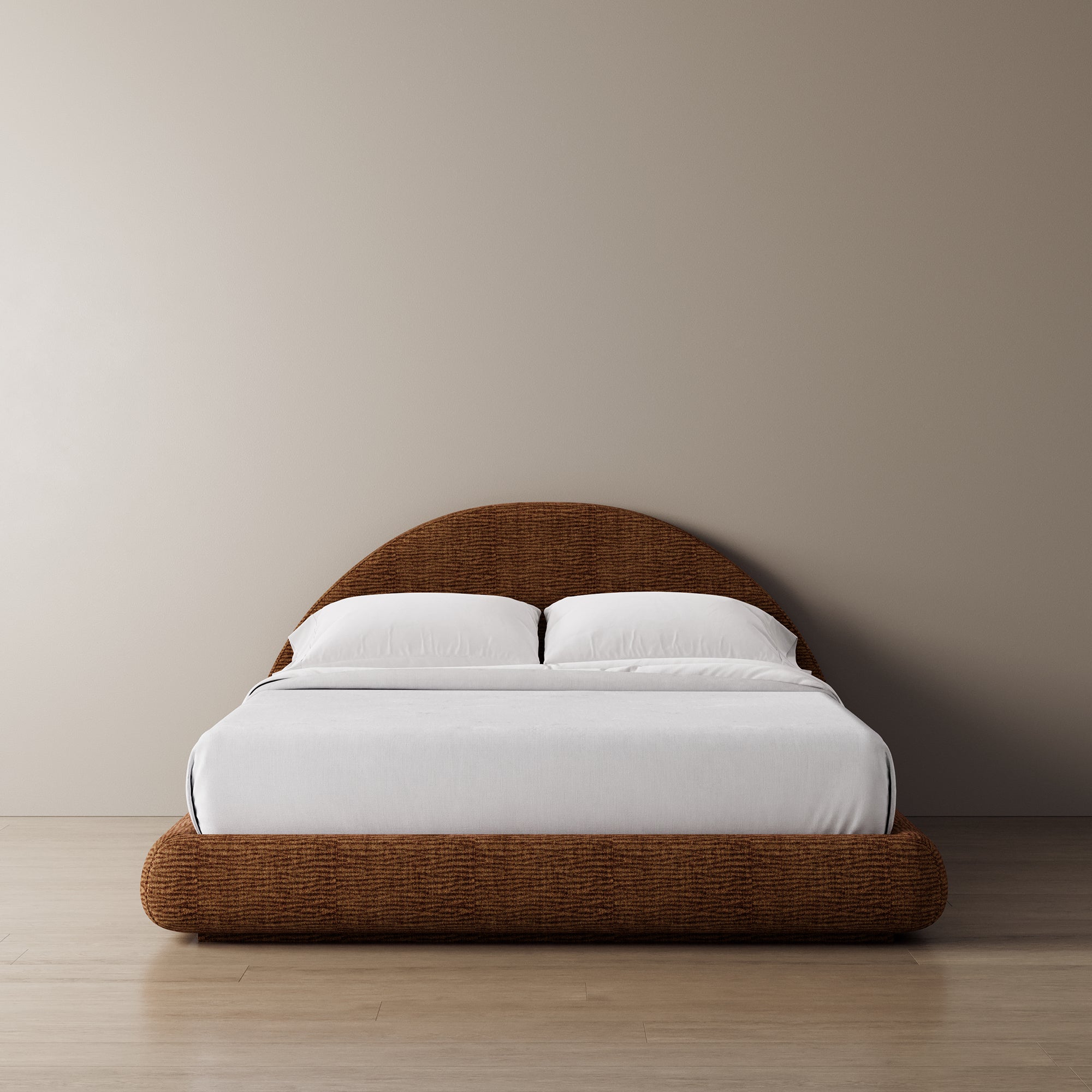 Floating Marshmallow Bed Frame Curved