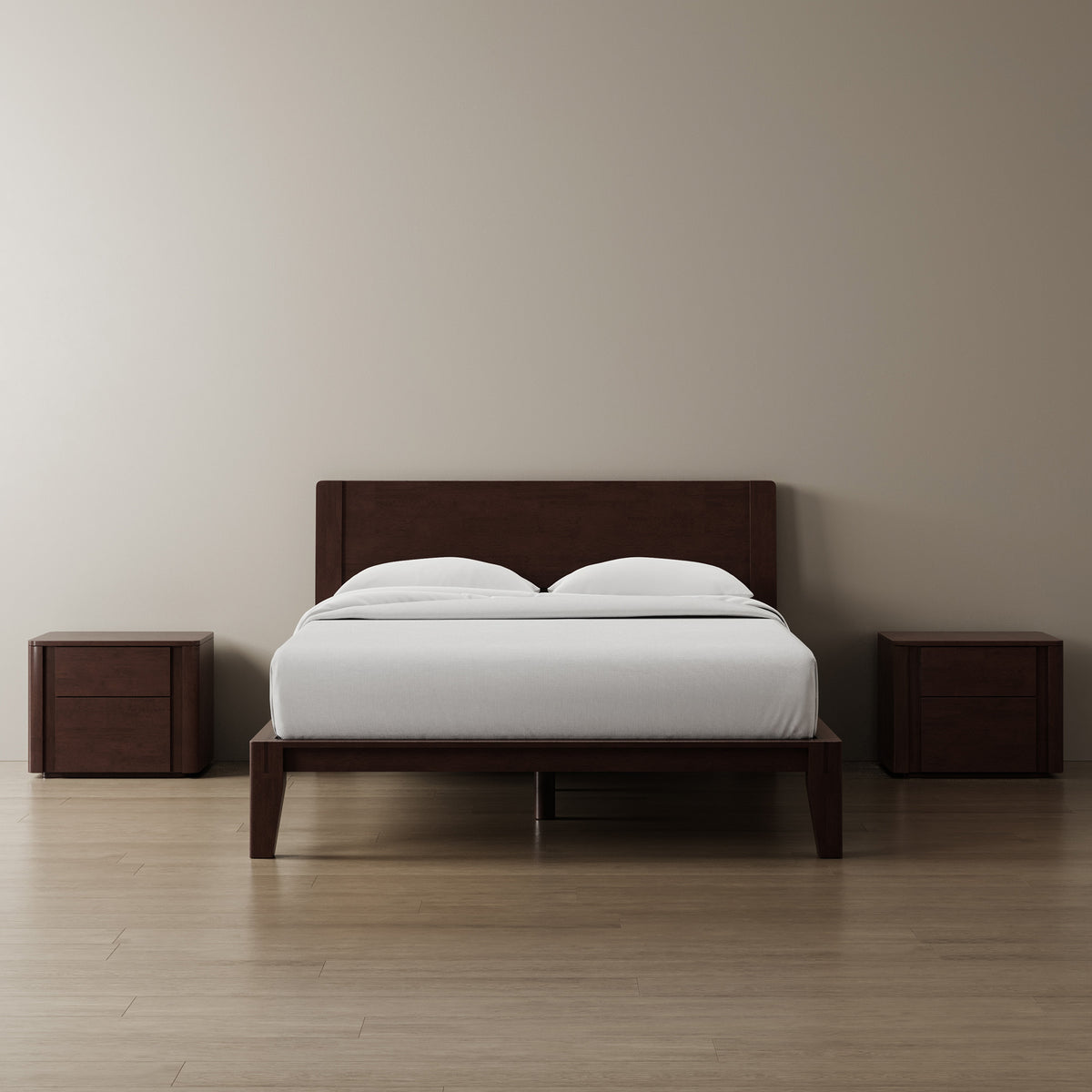 Connect Bed V2 + Headboard + 2 Bedsides