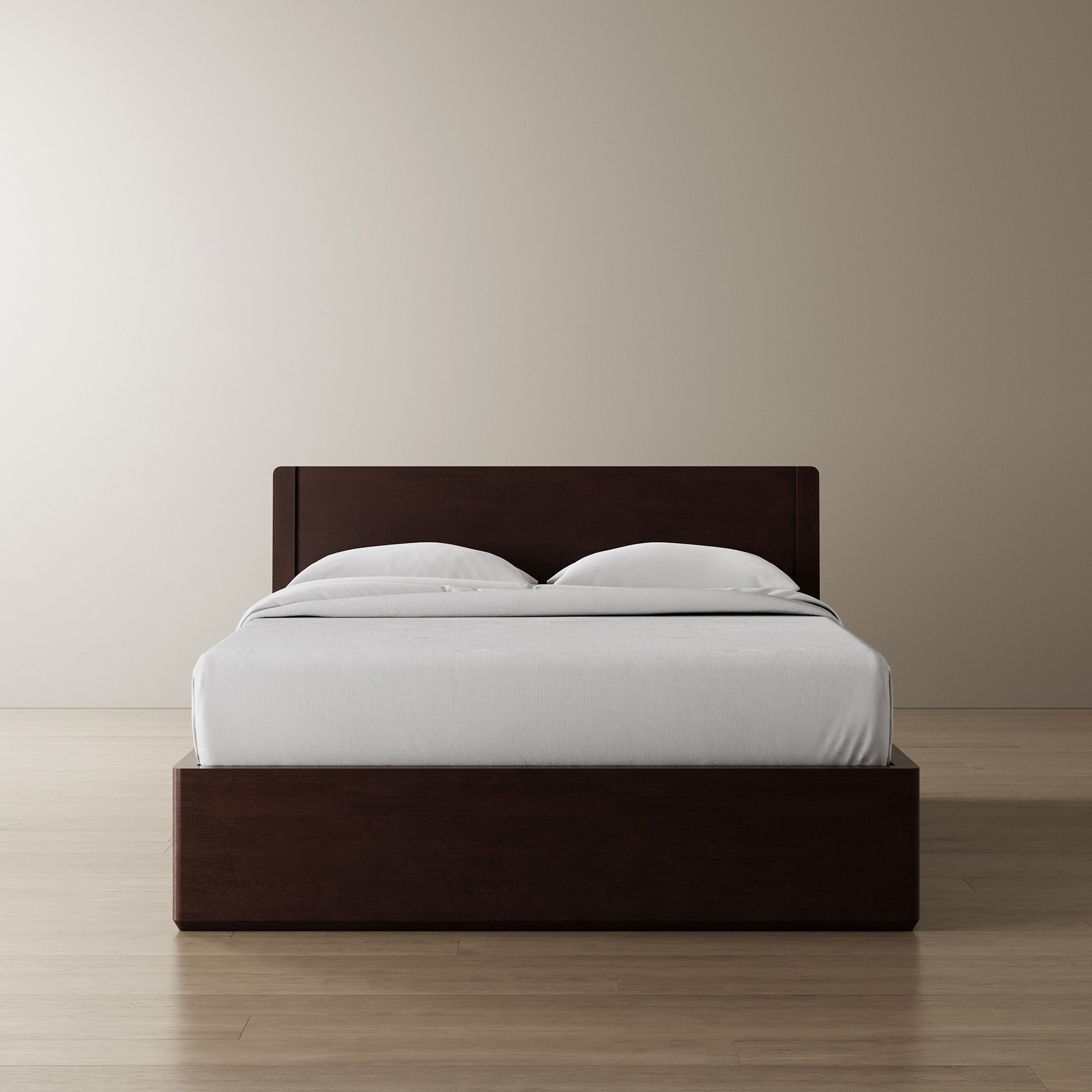 Surround Storage Bed + Wooden Headboard