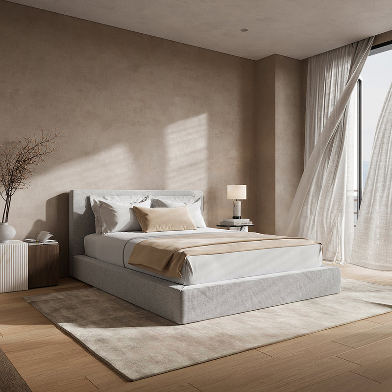 Marshmallow Bed Frame Original Cloud Grey