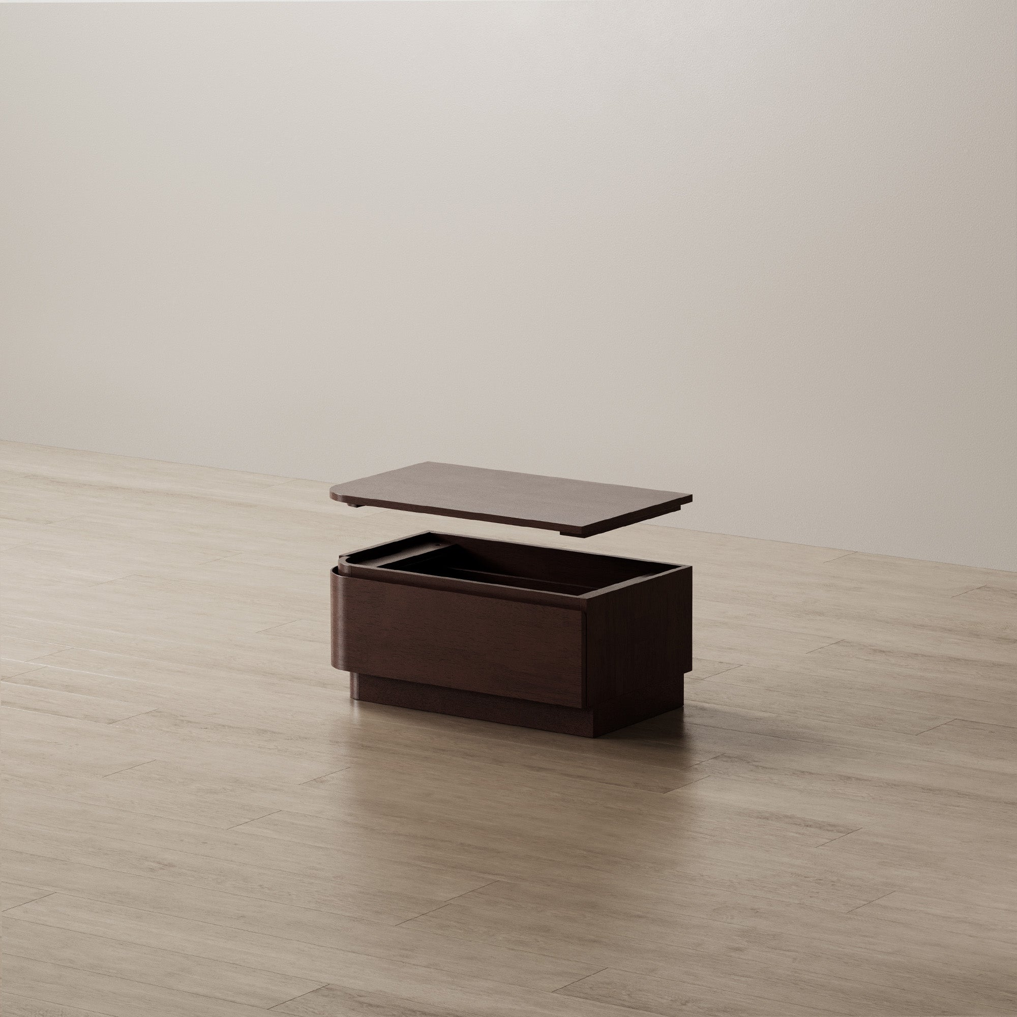 Curved Base Drawer + Top Panel