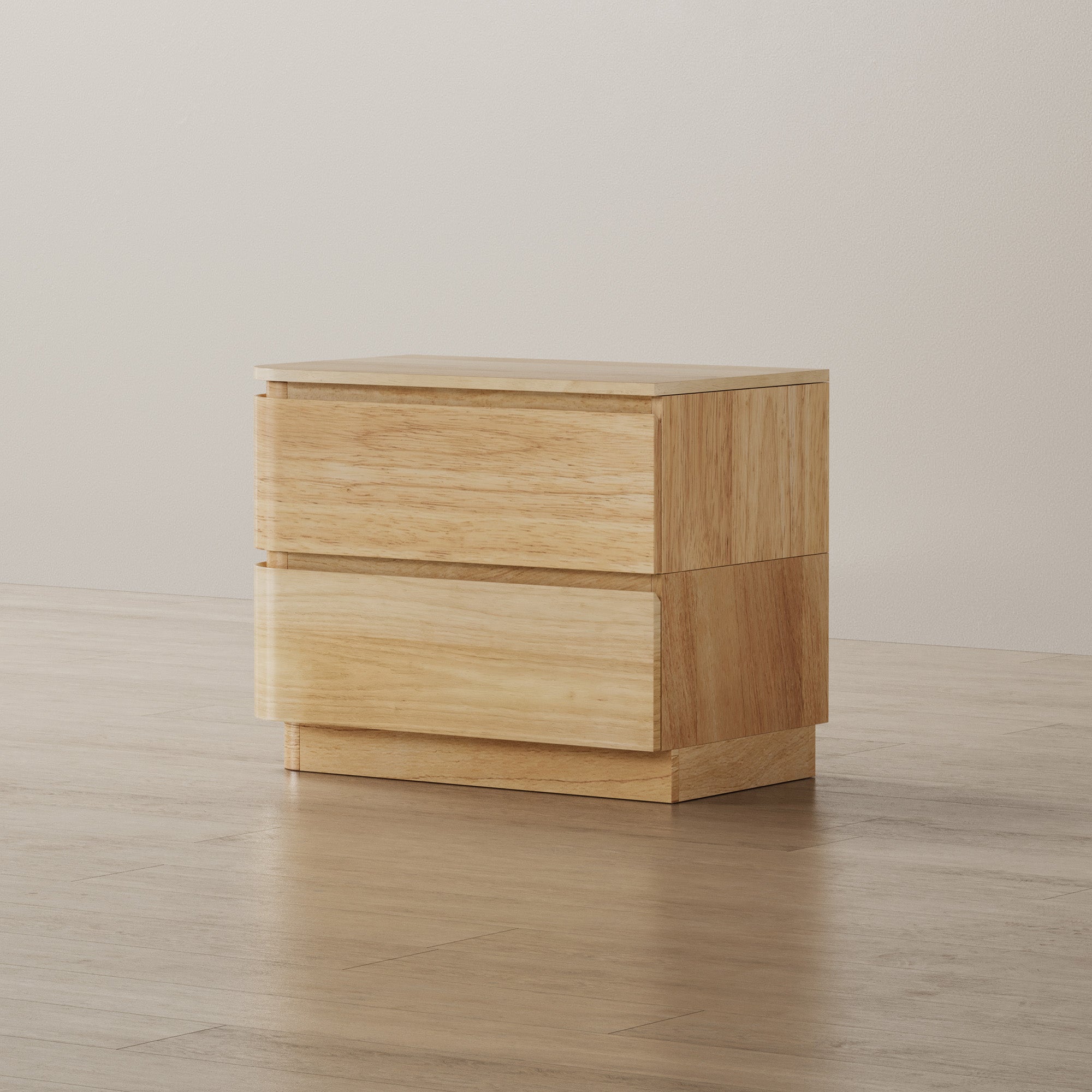 Curved Wide Nightstand