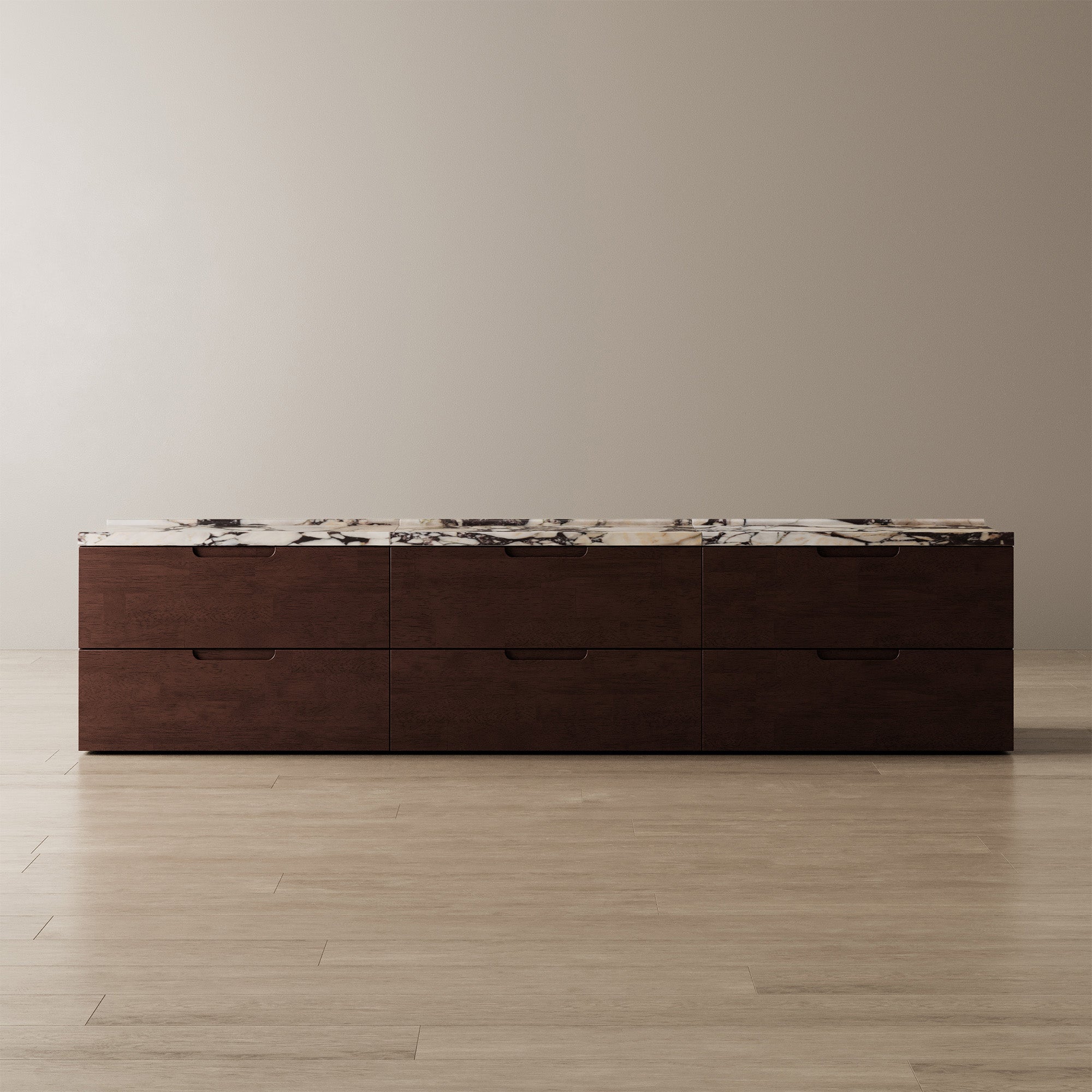 Connect Dresser + Marble Top, 2x3