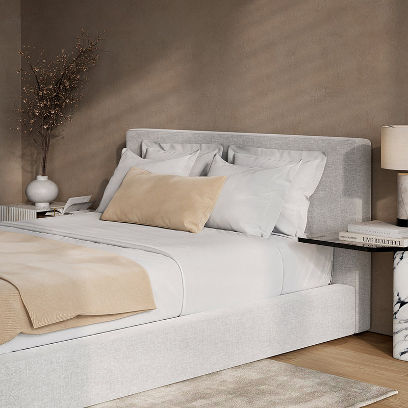 Marshmallow Bed Frame Original Cloud Grey