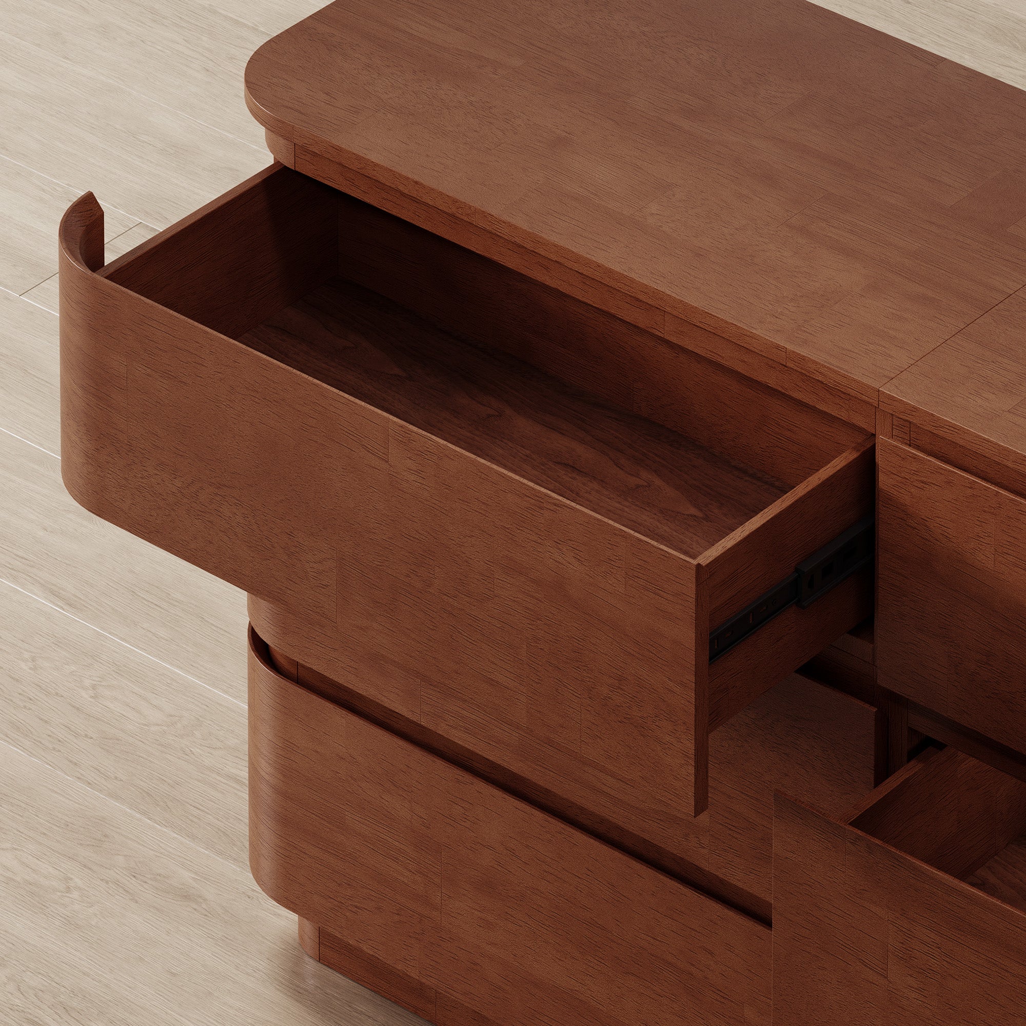 Curved Dresser, 3x3