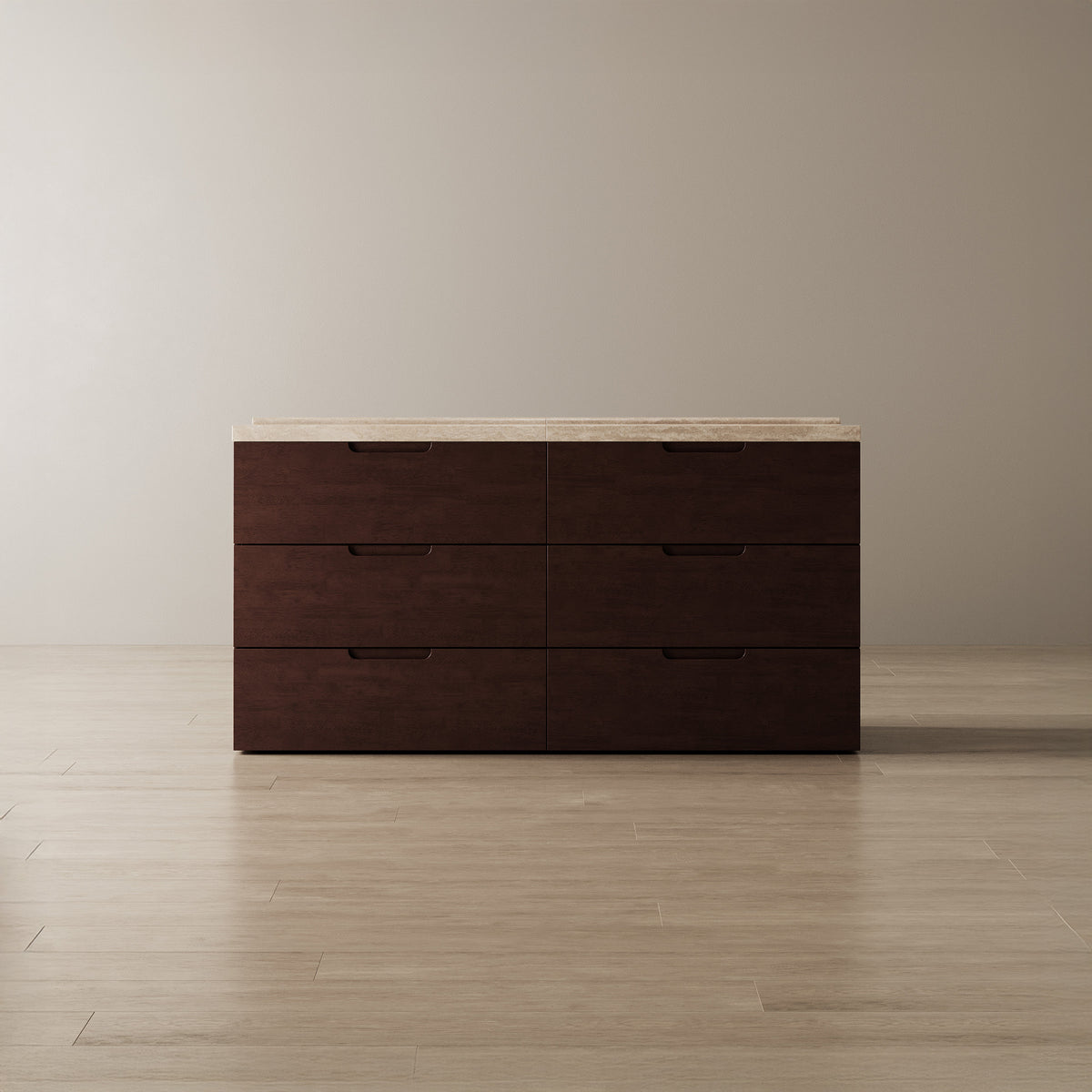 Connect Dresser + Marble Top, 3x2