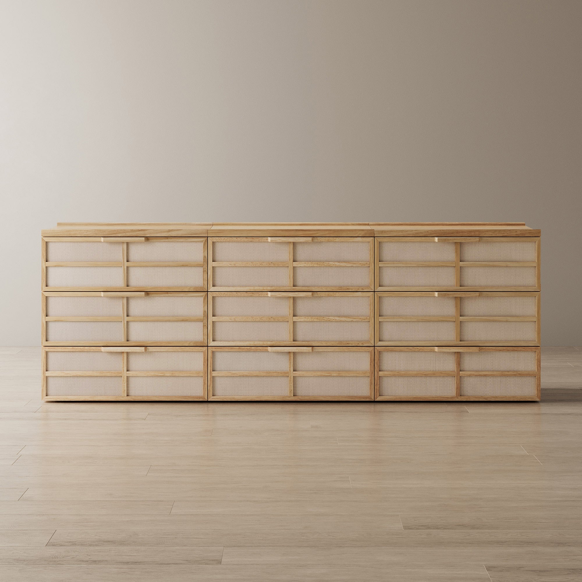 Tatami Dresser, 3x3