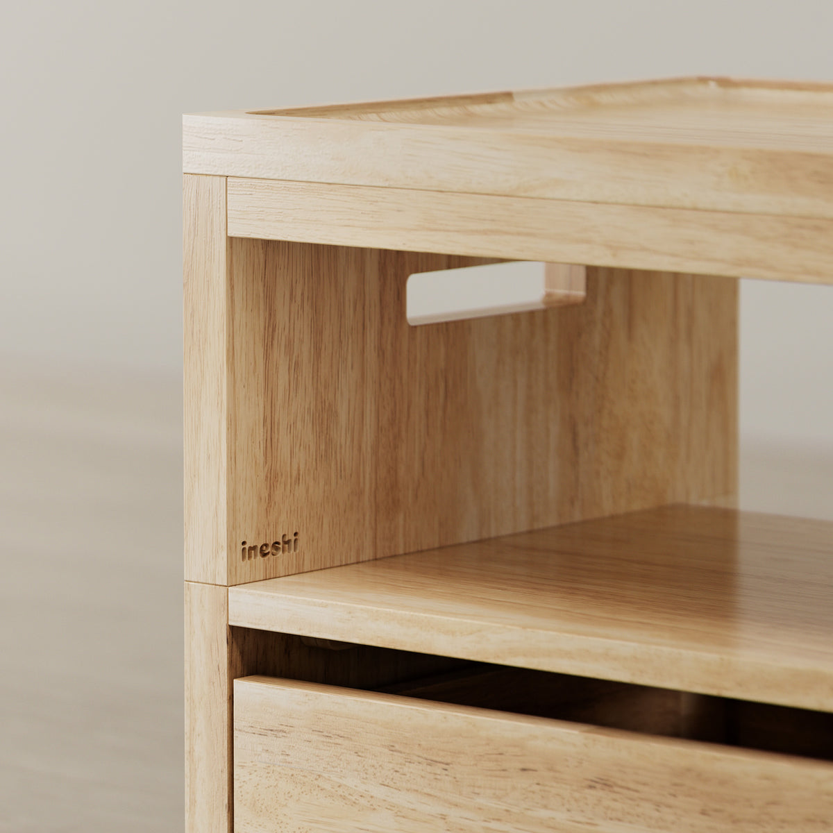 Low Bedside Table + Utility Tray