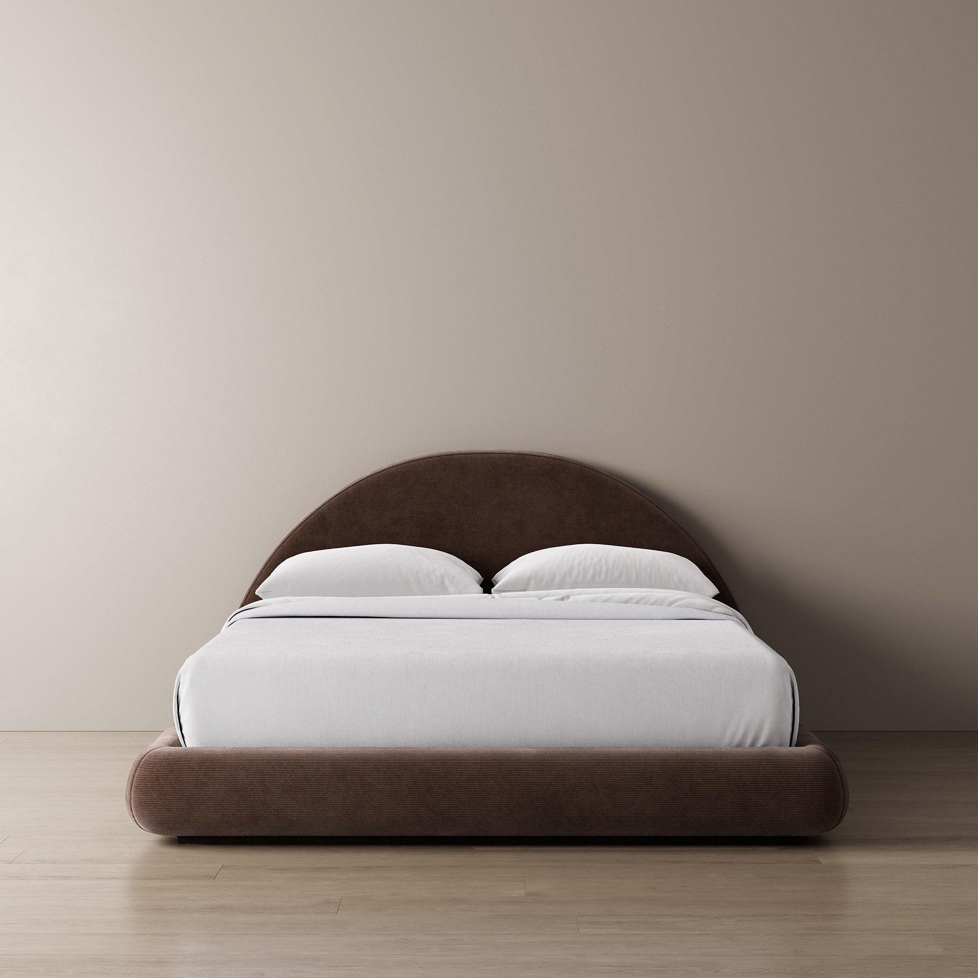 Floating Marshmallow Bed Frame Curved
