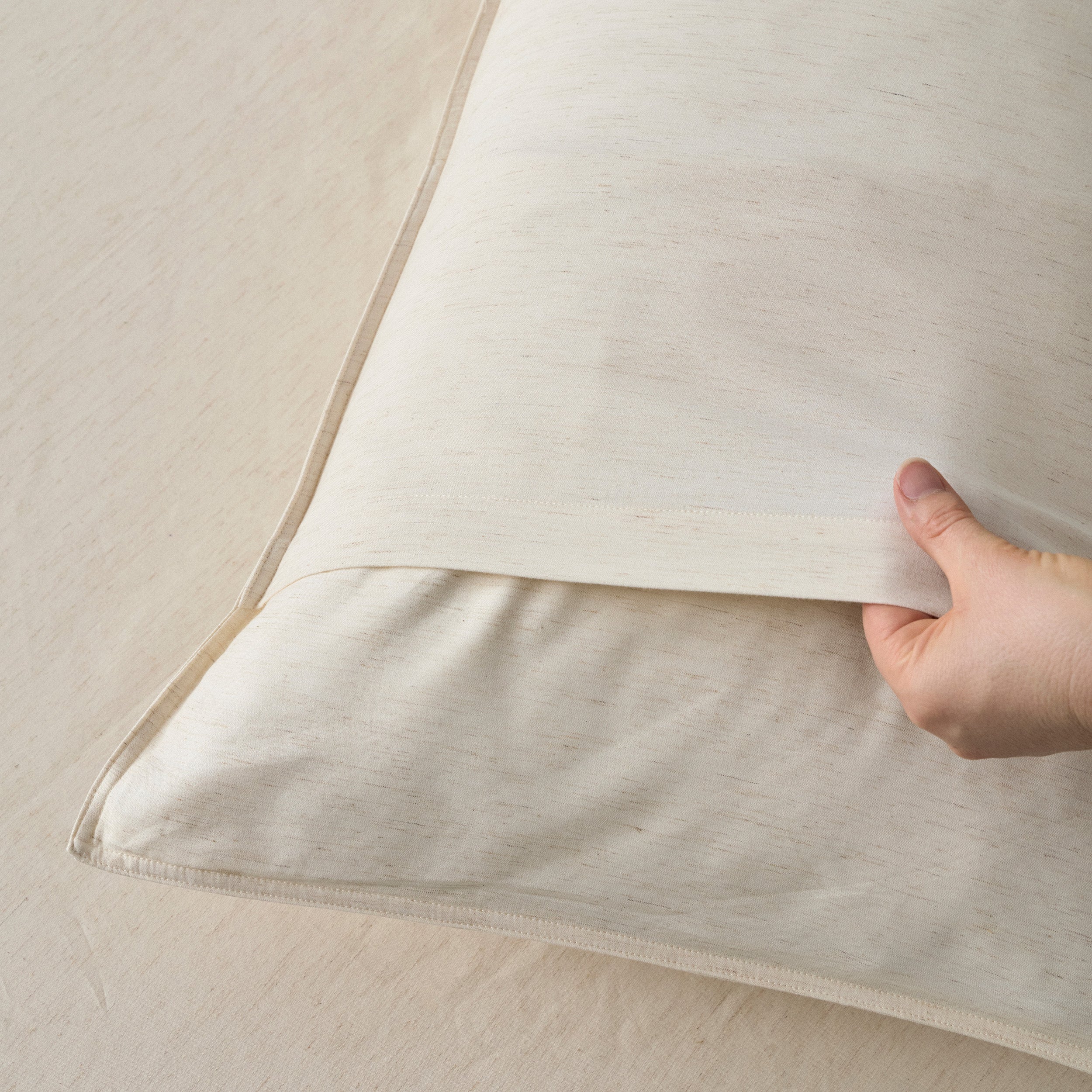 Double Stitched Linen TENCEL™ Lyocell Sheet Set