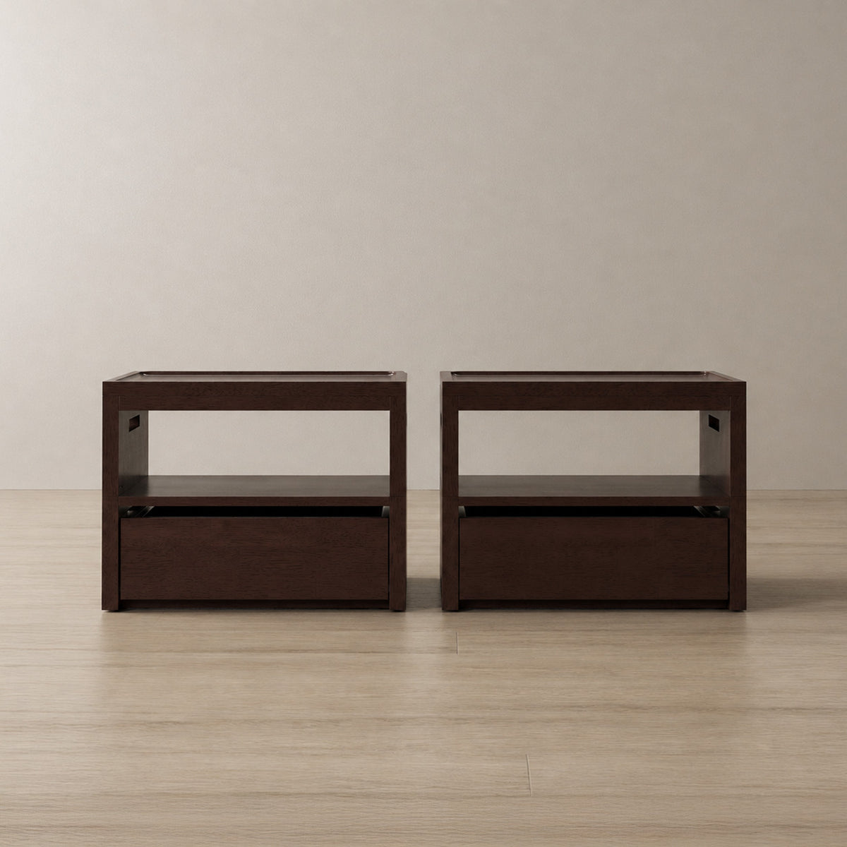 Low Bedside Table + Utility Tray