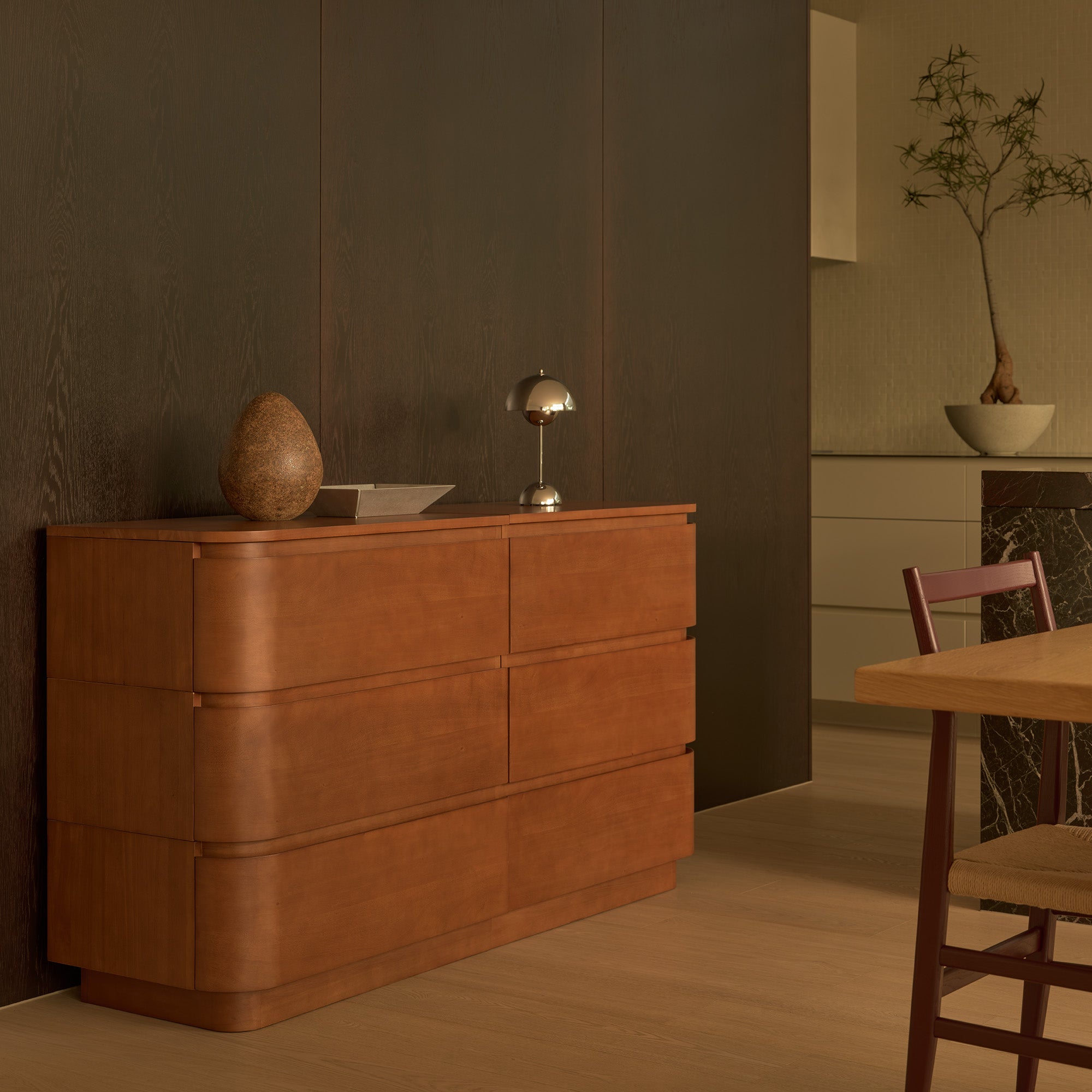 Curved Dresser, 3x2