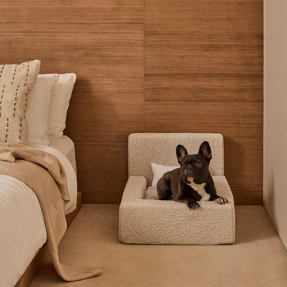 Marshmallow Dog Bed by Ineshi - Small - Luxury Beds Designed for Dogs