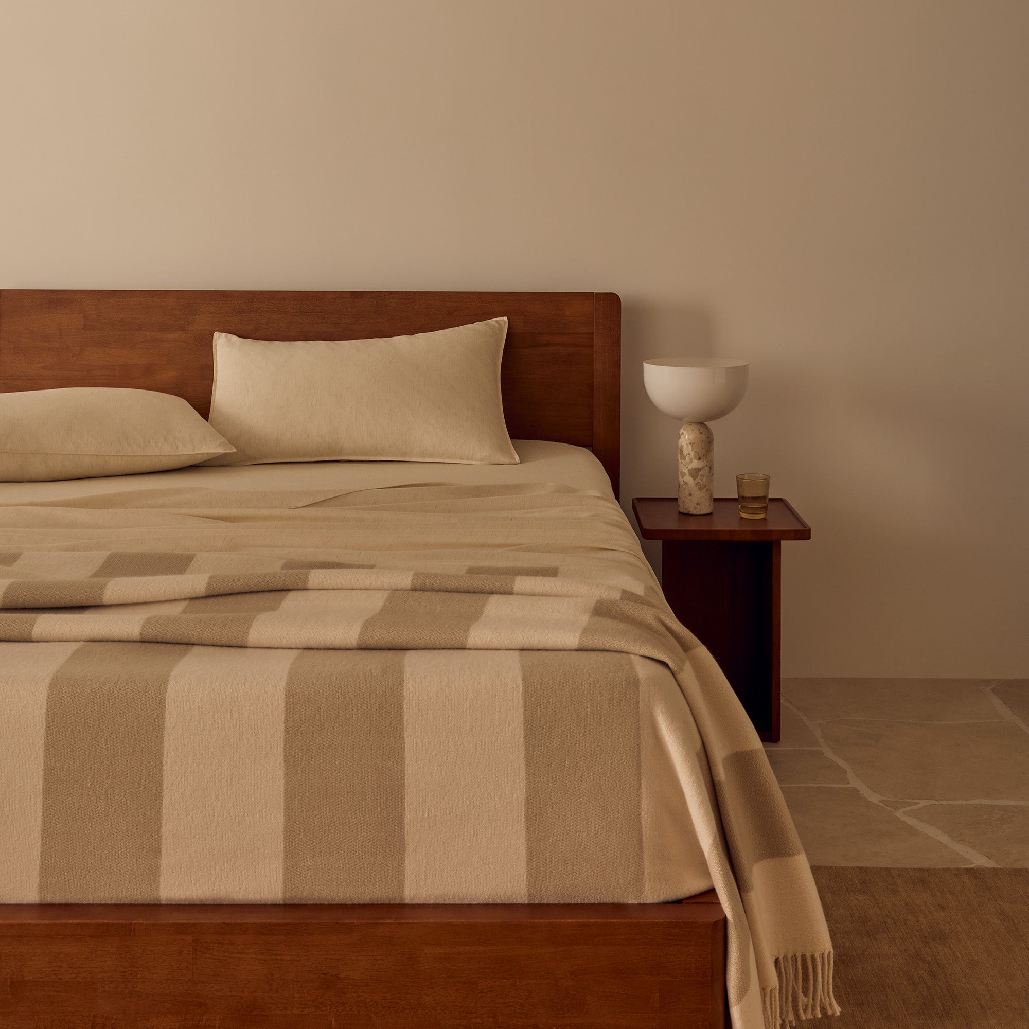 Surround Storage Bed + Wooden Headboard