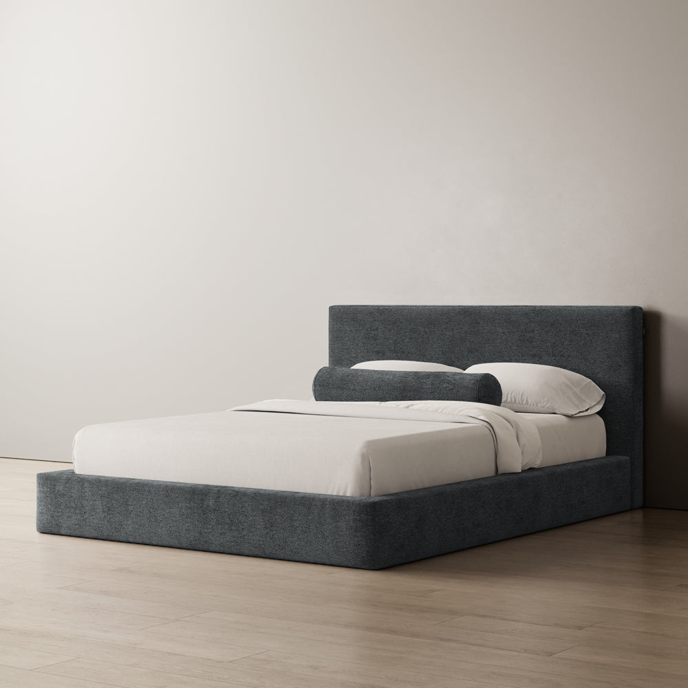MARSHMALLOW BED FRAME - EARL GREY