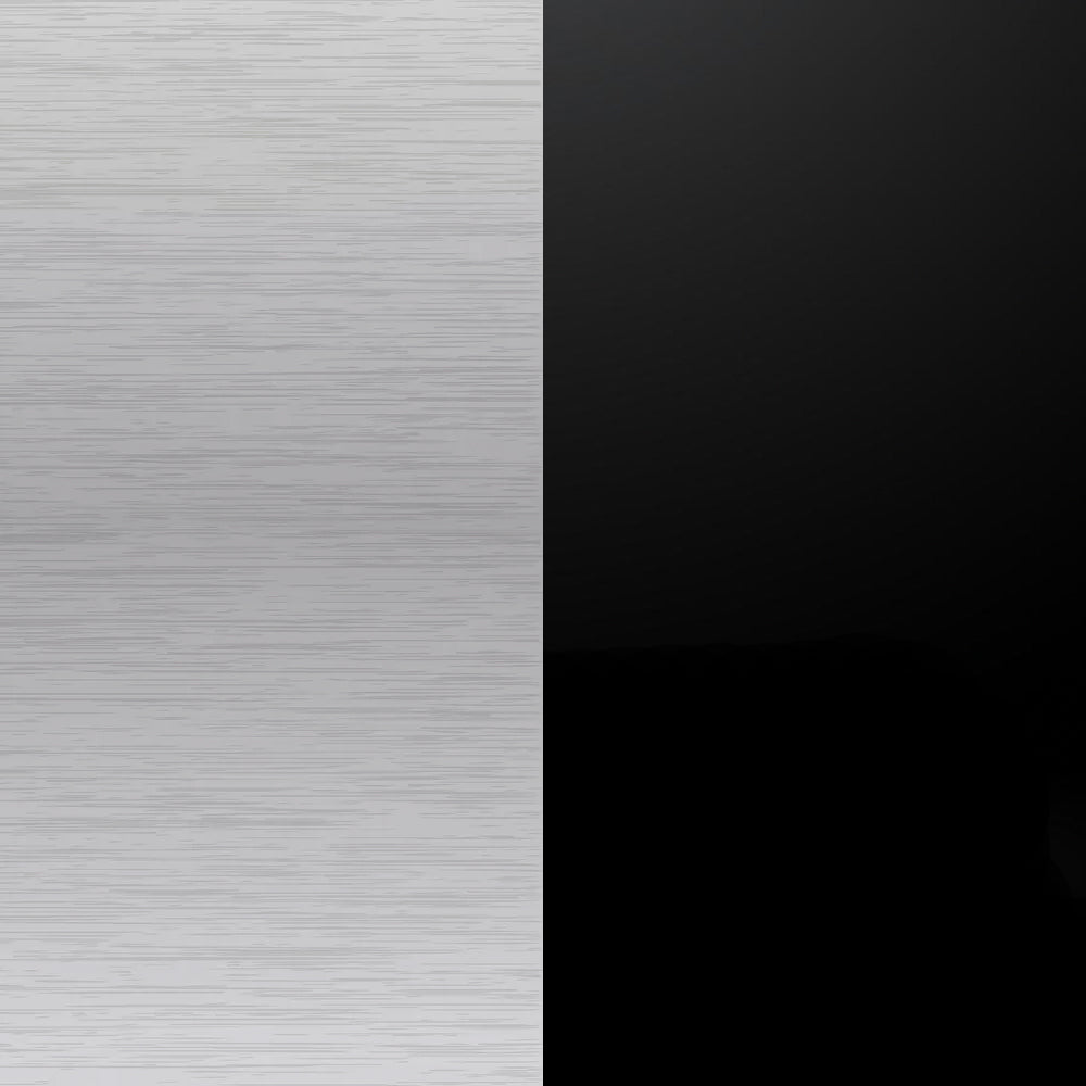 Stainless Steel Chrome/Black