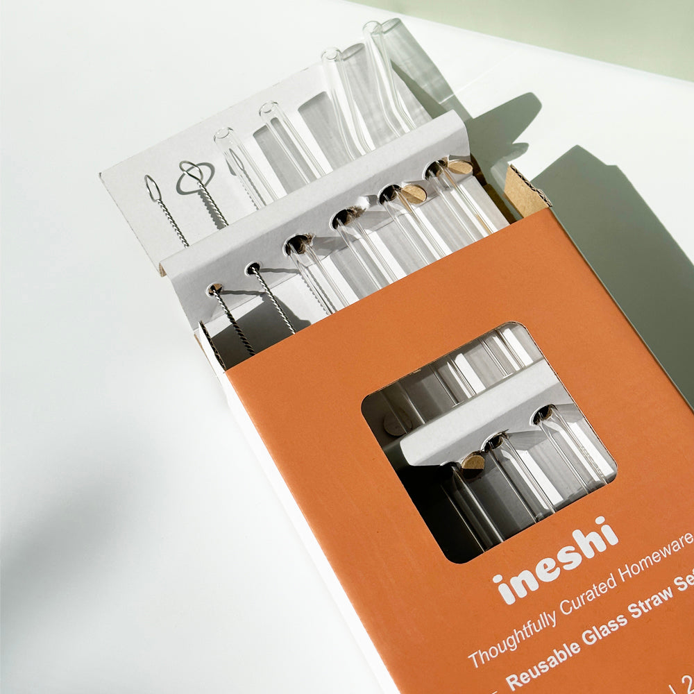 Set of 4 Straws & 2 Cleaners